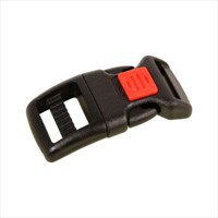 Picture of safety buckle curved for 15mm wide webbing - 50 pieces