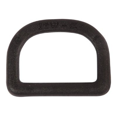 Picture of nylon D-rings for 20mm wide webbing - 50 pieces