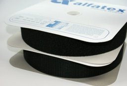 Picture of 25m Alfagrip Klettband (25m Haken- & 25m Flauschband) - 20mm breit - schwarz