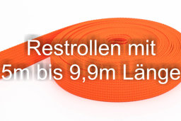 Show details for Restpostenbox 30mm breites PP-Gurtband 1,8mm stark, 25m - orange (UV) Picture of Restpostenbox 30mm breites PP-Gurtband 1,8mm stark, 25m - orange (UV)