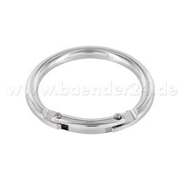 Show details for 39mm Rundring (Innenmaß) aus ALU - mit Federverschluss - 1 Stück Picture of 39mm Rundring (Innenmaß) aus ALU - mit Federverschluss - 1 Stück