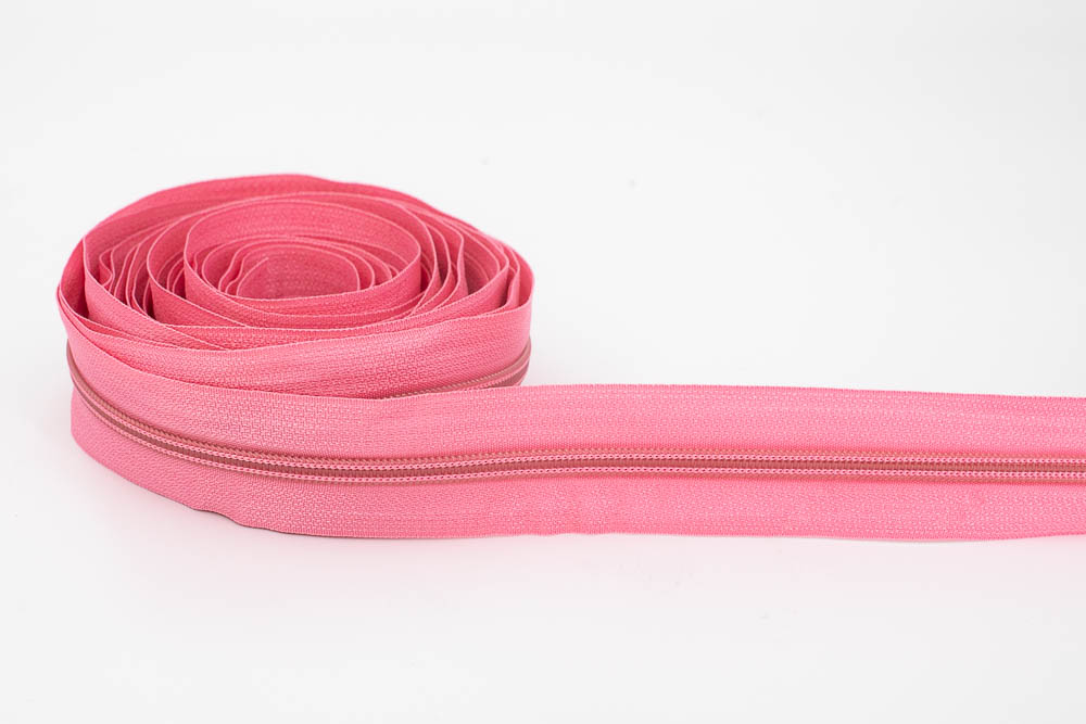 Picture of 5m zipper, 5mm rail, Color: dusky pink