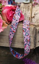 Picture of 1m roll webbing Design by Lila Lotta, 15mm wide, Donna Gloria pink