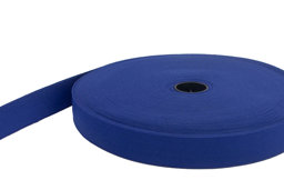 Show details for 20mm breites Gummiband aus Polyester - 25m Rolle - königsblau Picture of 20mm breites Gummiband aus Polyester - 25m Rolle - königsblau