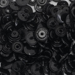 Picture of KAM Snaps T5 buttons 12,4mm - 50 pieces - black