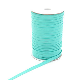 Picture of 7mm wide elastic webbing made of polyester - 100m spool - mint
