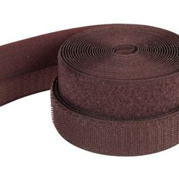 Show details for 4m Velcro (Velcro & Hook) 38mm wide, color: dark brown - for sewing Picture of 4m Velcro (Velcro & Hook) 38mm wide, color: dark brown - for sewing