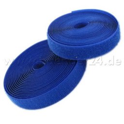 Show details for 4m Velcro (Velcro & Hook) 38mm wide, color: blue - for sewing Picture of 4m Velcro (Velcro & Hook) 38mm wide, color: blue - for sewing