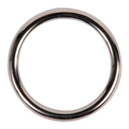 Show details for 50mm o-ring (inner measurement) made of stainless steel, 8mm thick, welded - 1 piece Picture of 50mm o-ring (inner measurement) made of stainless steel, 8mm thick, welded - 1 piece