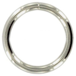Show details for 40mm o-ring (inner measurement) - 6mm thick, welded, made of steel , nickel-plated - 1 piece Picture of 40mm o-ring (inner measurement) - 6mm thick, welded, made of steel , nickel-plated - 1 piece