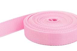 Show details for 10m PP webbing - 15mm width - 1,4mm thick - orchid pink (UV) Picture of 10m PP webbing - 15mm width - 1,4mm thick - orchid pink (UV)