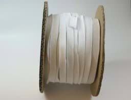 Picture of 15mm breites Gummiband aus Polyester - 50m Rolle - weiß