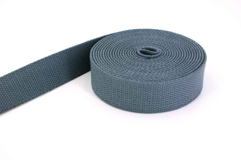 Picture of 1m cotton webbing - 28mm wide - colour: grey
