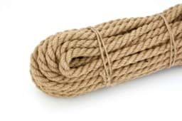 Picture of 16mm jute rope natural fiber - twisted - 20m