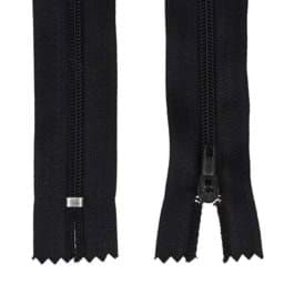 Picture of zipper - 40cm long - color: black - 10 pieces