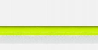 Picture of 5m reflecting piping - neon yellow