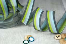 Picture of 5m roll webbing design by Farbenmix, 20mm wide, stripes mountain