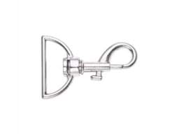 Picture of metal snap hook - 6cm long - for 40mm webbing - 1 piece