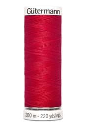 Picture of Gütermann threads - sew-all thread 1.000m spool - colour: red 156
