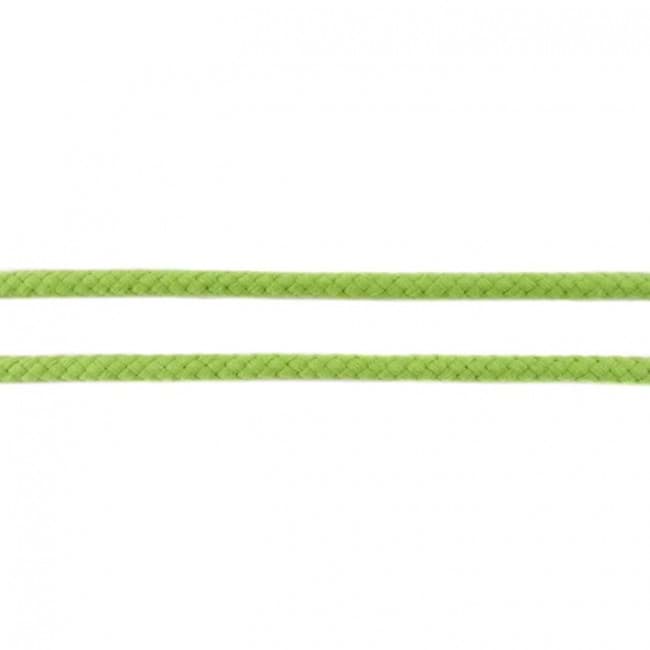 Picture of 5m cotton cord - colour: lime - 8mm thick