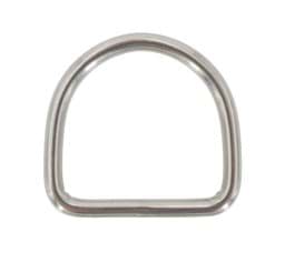 Show details for D-ring made of stainless steel, 50mm inner measurement - 1 piece Picture of D-ring made of stainless steel, 50mm inner measurement - 1 piece