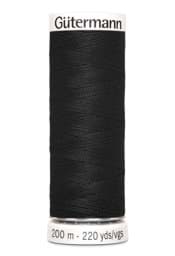 Show details for Gütermann Sew-all Thread - 200m - Color: black 000 Picture of Gütermann Sew-all Thread - 200m - Color: black 000