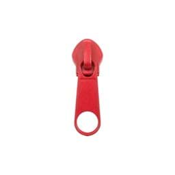 Show details for Slider for slide fastener with 8mm rail, color: red - 10 pieces Picture of Slider for slide fastener with 8mm rail, color: red - 10 pieces