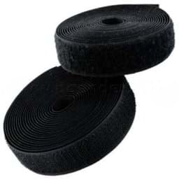 Show details for 4m Velcro (Velcro & Hook) 50mm wide, color: black - for sewing Picture of 4m Velcro (Velcro & Hook) 50mm wide, color: black - for sewing