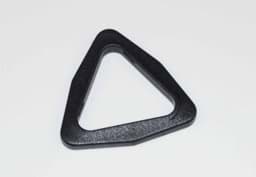 Show details for triangle TR40 made of nylon - for 40mm wide webbing - 10 pieces Picture of triangle TR40 made of nylon - for 40mm wide webbing - 10 pieces