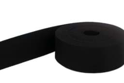 Show details for 1m belt strap / bags webbing - color: black - 30mm wide Picture of 1m belt strap / bags webbing - color: black - 30mm wide
