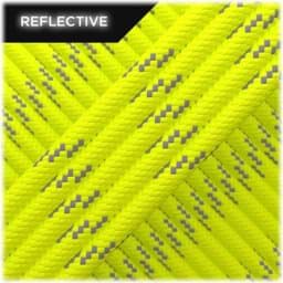 Show details for Paracord 550 Typ III - neon yellow with reflector - 10 meter Picture of Paracord 550 Typ III - neon yellow with reflector - 10 meter