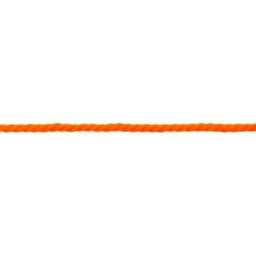 Show details for polyester braided cord - colour: neon orange - 5mm thick - 25m roll Picture of polyester braided cord - colour: neon orange - 5mm thick - 25m roll
