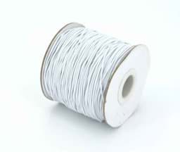 Show details for 100m elastic cord - 1mm thick - white Picture of 100m elastic cord - 1mm thick - white