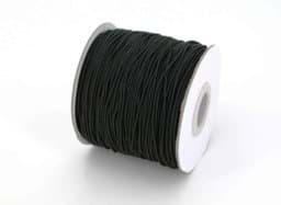 Show details for 100m elastic cord - 1mm thick - black Picture of 100m elastic cord - 1mm thick - black