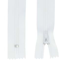 Show details for zipper - 12cm long - colour: white - 25 pieces Picture of zipper - 12cm long - colour: white - 25 pieces