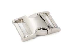 Show details for Zinc Max Steckschließer - 15mm Durchlass - hochglanz vernickelt - 10 Stück Picture of Zinc Max Steckschließer - 15mm Durchlass - hochglanz vernickelt - 10 Stück