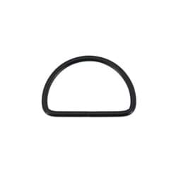 Show details for 30mm D-Ring  aus Stahl - schwarz - 10 Stück Picture of 30mm D-Ring  aus Stahl - schwarz - 10 Stück