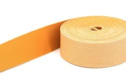 Show details for 1m belt strap / bags webbing - white/curry diagonally striped - 40mm wide Picture of 1m belt strap / bags webbing - white/curry diagonally striped - 40mm wide