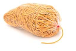 Show details for 100m elastic cord - 3mm thick - dark yellow Picture of 100m elastic cord - 3mm thick - dark yellow