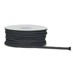 Show details for 5mm dicke Polyesterschnur - reflektierend - schwarz - 25m Rolle Picture of 5mm dicke Polyesterschnur - reflektierend - schwarz - 25m Rolle