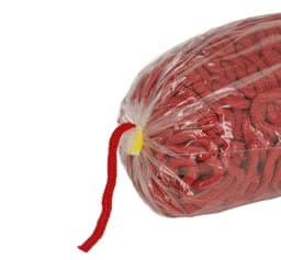 Show details for 5mm dicke Polyesterschnur - ohne Kern - rot - 100m Beutel Picture of 5mm dicke Polyesterschnur - ohne Kern - rot - 100m Beutel