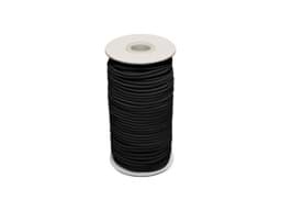 Show details for 100m Gummikordel - 4mm dick - schwarz Picture of 100m Gummikordel - 4mm dick - schwarz