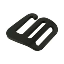 Show details for G-Haken - Gurthaken aus Aluminium - schwarz - 25mm Picture of G-Haken - Gurthaken aus Aluminium - schwarz - 25mm