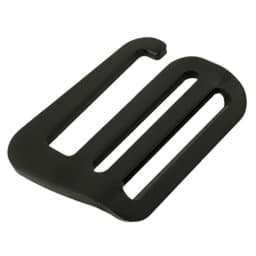 Show details for G-Haken - Gurthaken aus Aluminium - schwarz - 38mm Picture of G-Haken - Gurthaken aus Aluminium - schwarz - 38mm