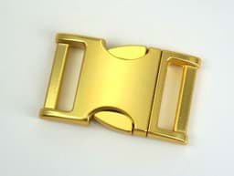 Show details for Zinc Max Steckschließer - 15mm Durchlass - matt vermessingt - 1 Stück Picture of Zinc Max Steckschließer - 15mm Durchlass - matt vermessingt - 1 Stück