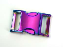 Show details for Zinc Max Steckschließer - 15mm Durchlass - neochrom - 10 Stück Picture of Zinc Max Steckschließer - 15mm Durchlass - neochrom - 10 Stück