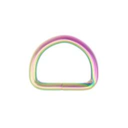 Show details for 25mm D-Ring  (Innenmaß) - 4mm dick - Neochrom - aus Stahl - 10 Stück Picture of 25mm D-Ring  (Innenmaß) - 4mm dick - Neochrom - aus Stahl - 10 Stück
