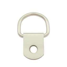 Show details for 20mm D-Ring mit Clip - Stahl vernickelt - 1 Stück Picture of 20mm D-Ring mit Clip - Stahl vernickelt - 1 Stück