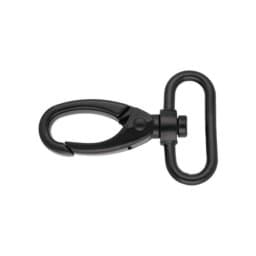 Show details for Karabiner aus Zinkdruckguss - 6cm lang - 32mm Durchlass - schwarz - 10 Stück Picture of Karabiner aus Zinkdruckguss - 6cm lang - 32mm Durchlass - schwarz - 10 Stück