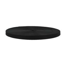 Show details for 50m PP Gurtband - 10mm breit - 1,3mm stark - schwarz Picture of 50m PP Gurtband - 10mm breit - 1,3mm stark - schwarz